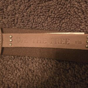 Free People Leather Belt